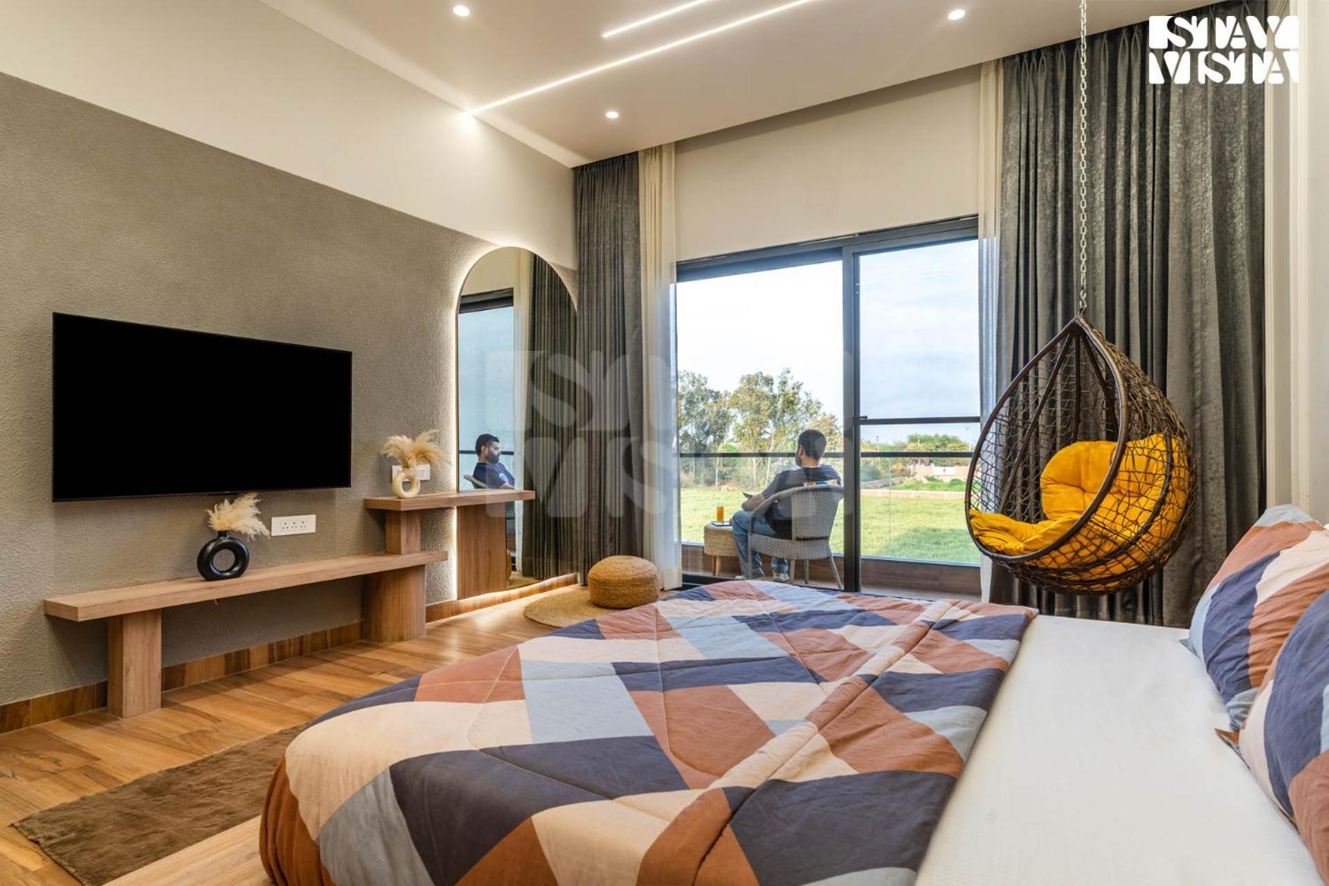Stayvista At Stay-ish With Pool, Wi-fi, Bbq Villa